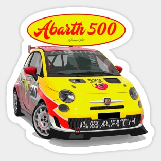 ABARTH 500 500 Sticker